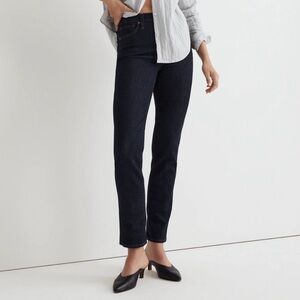 Madewell Stovepipe Dark Denim Jeans Mid-Rise Straight Women Size 29 NWOT